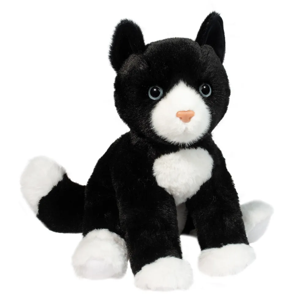 Beckie Soft Black & White Cat