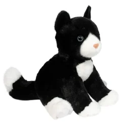 Beckie Soft Black & White Cat