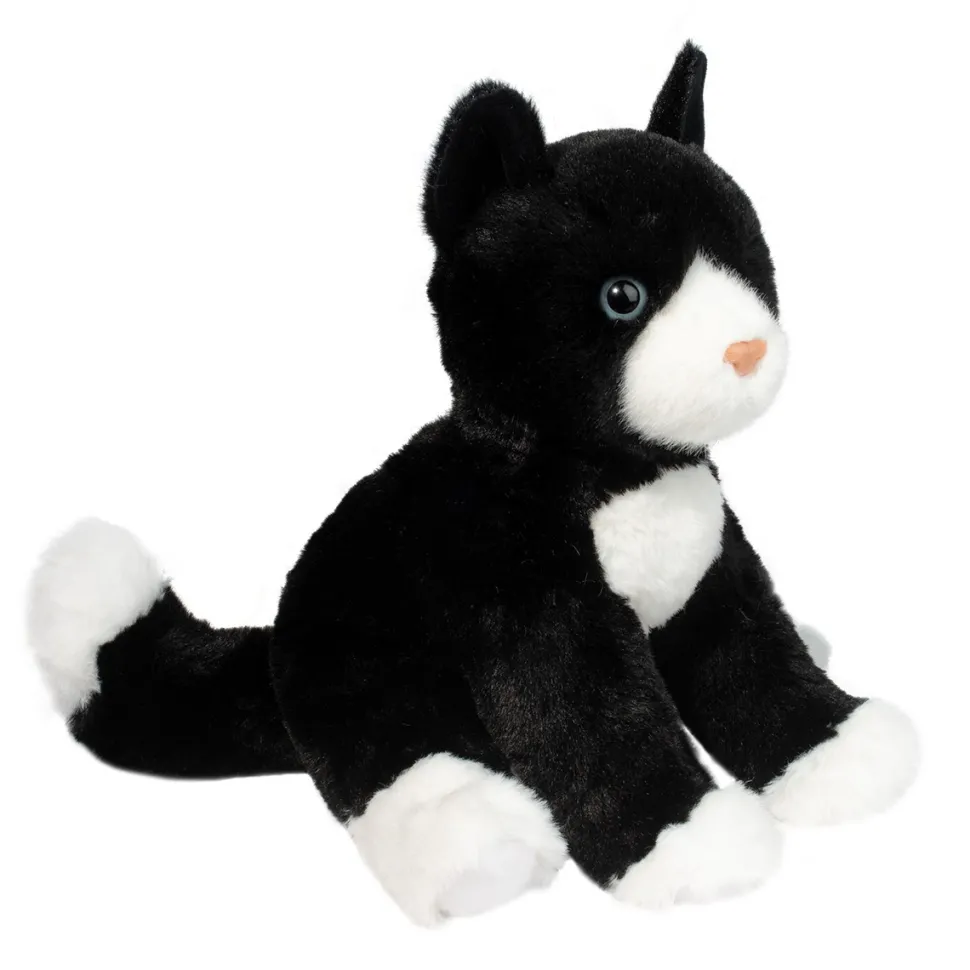 Beckie Soft Black & White Cat