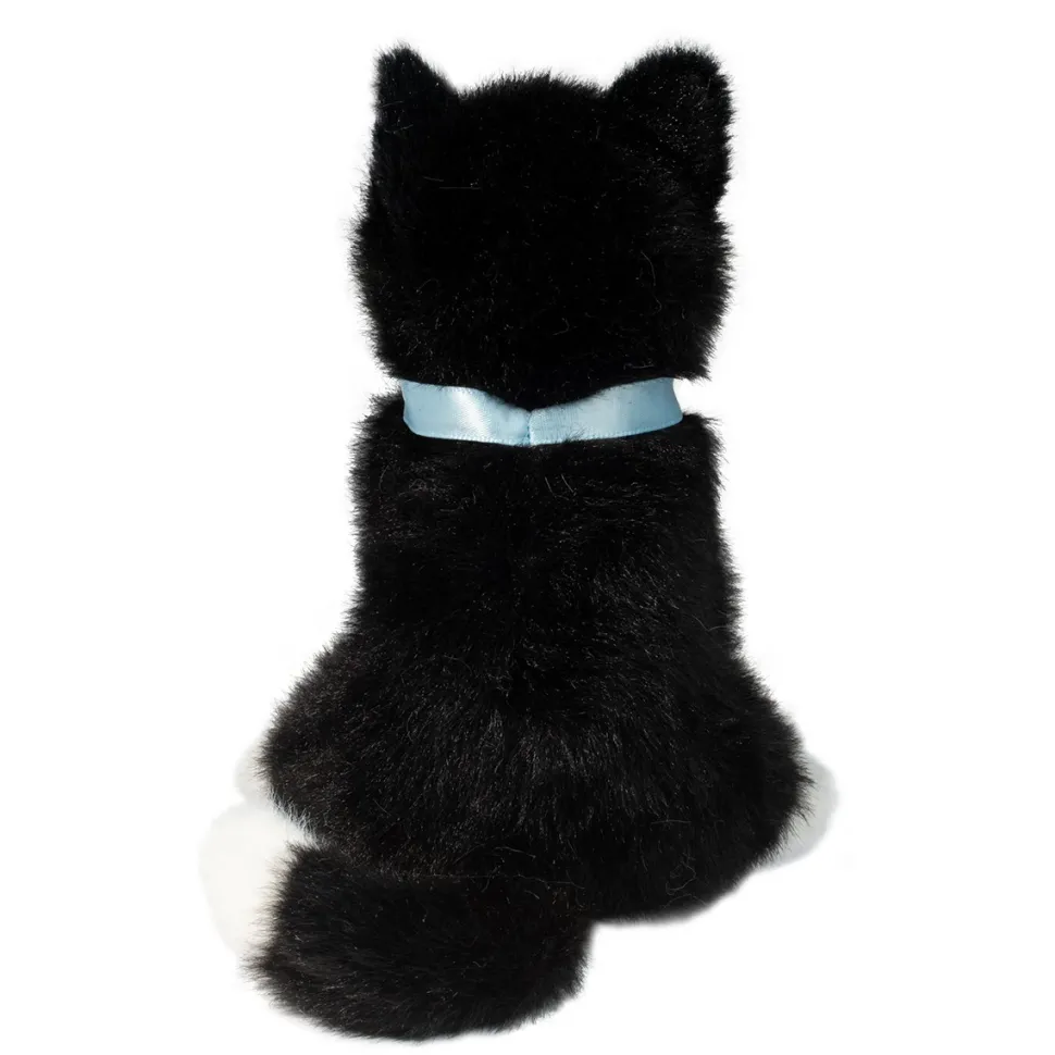 Mini Black & White Cat