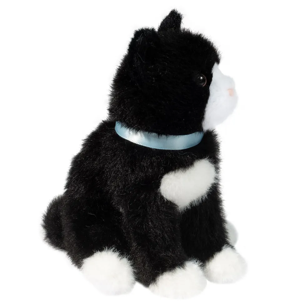 Mini Black & White Cat