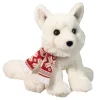 Mini Mistie Soft Arctic Fox with Scarf