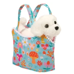 Retro Chic Sassy Sak with Bichon